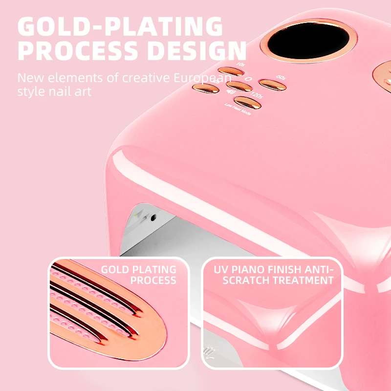 Dropship wireless uv nail lamp rechargeable nail dryer uv led lamp