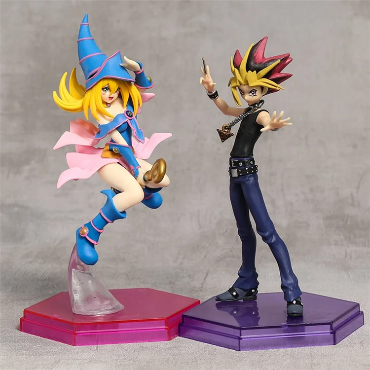 2 Style Yu-Gi-Oh! Duel Monsters Yami Anime Figures Dark Magician Girl Sexy Action Yugi Muto Collection Doll Sexy-Doll-Toys