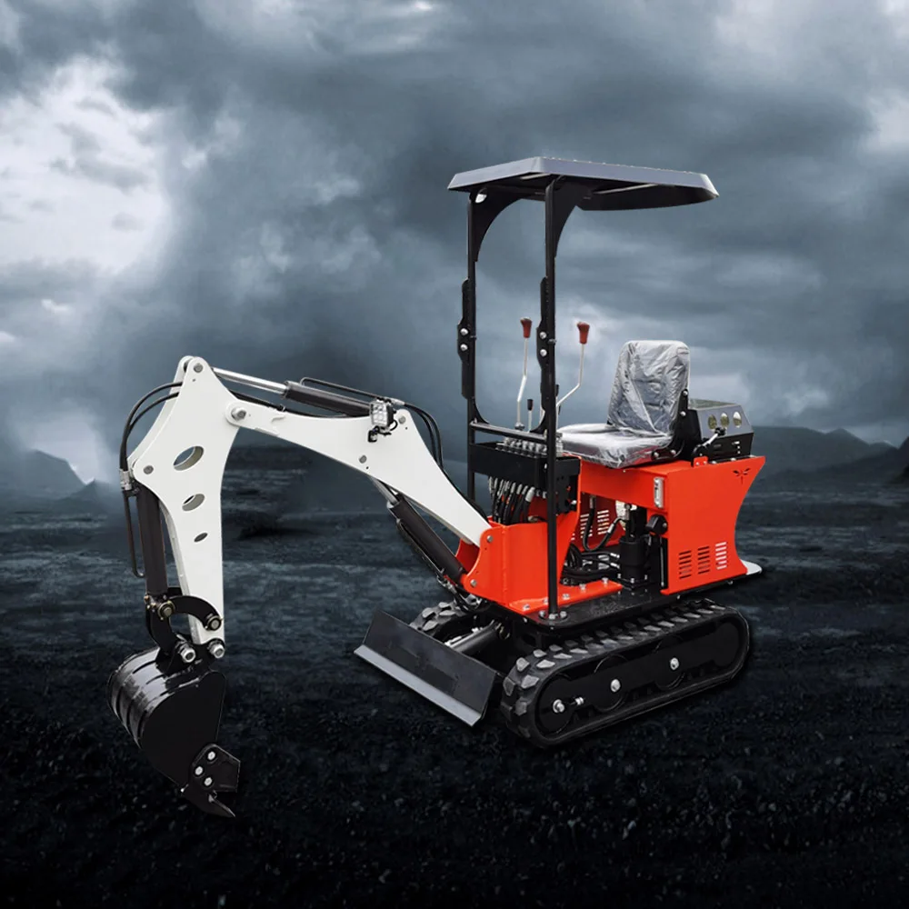 Китайский завод HIGHTOP 0.8ton дешевый мини-экскаватор для продажи