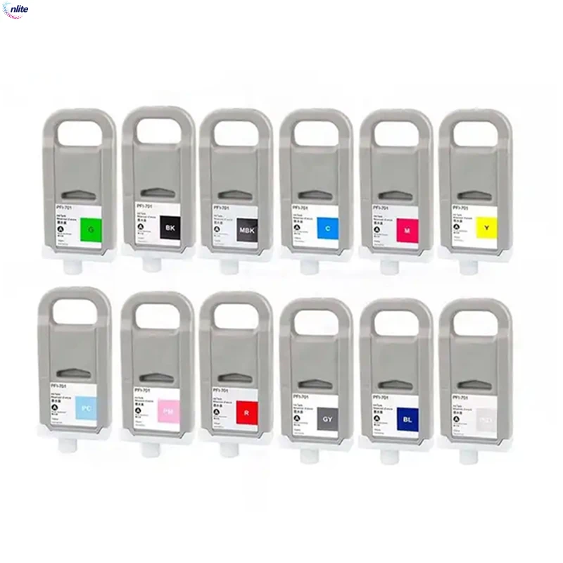 Совместимый картридж с чернилами PFI701 замена для Canon PFI 701 700 мл iPF8000 iPF8000S iPF8100 iPF9000 iPF9100 принтеров