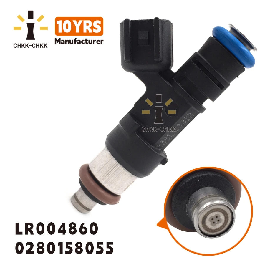0280158055 fuel injector for Ford Land Rover Mazda B4000 Ranger Explorer Mustang LR3 4.0L LR004860 5L2Z9F593CB