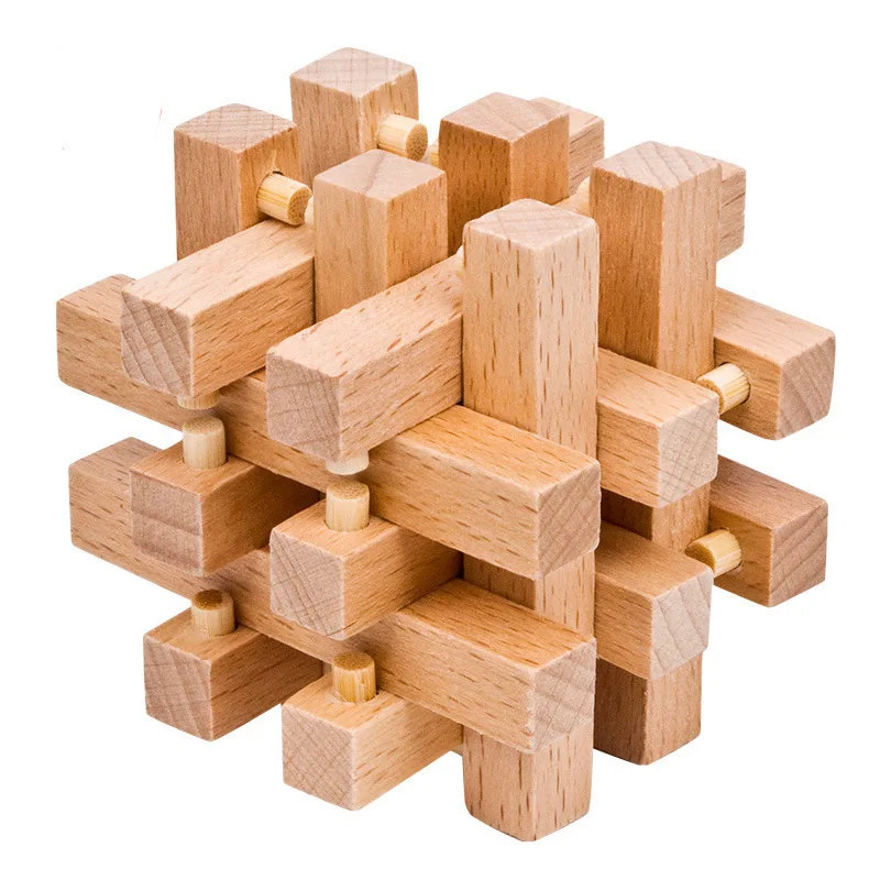 3D деревянные головоломки