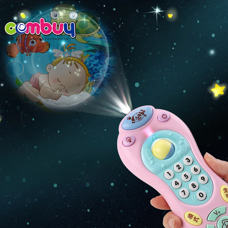 Educational early learning musical baby mobile phone remote