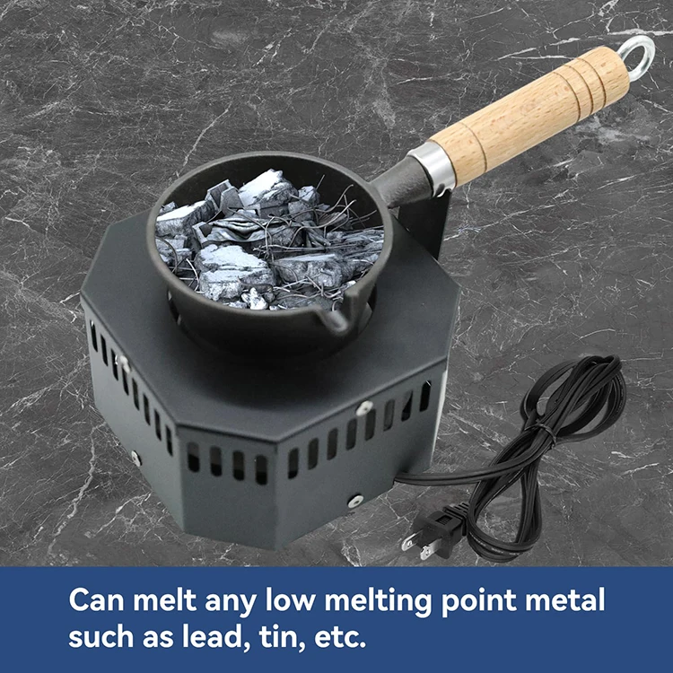 New Upgrade Lead Melting Pot Electric,Electric Melting Pot for Lead Metal Electric Melting Furnace