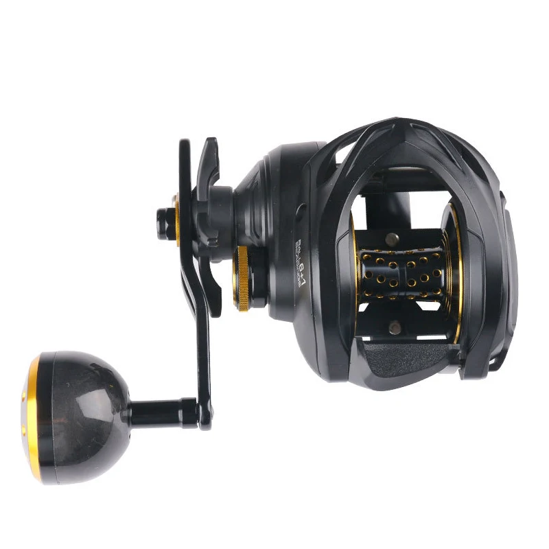 Deukio Carbon Fiber Material 6.3:1 Max Drag 16kg Baitcasting Fishing Reels Deepsea Baitcasting Reel