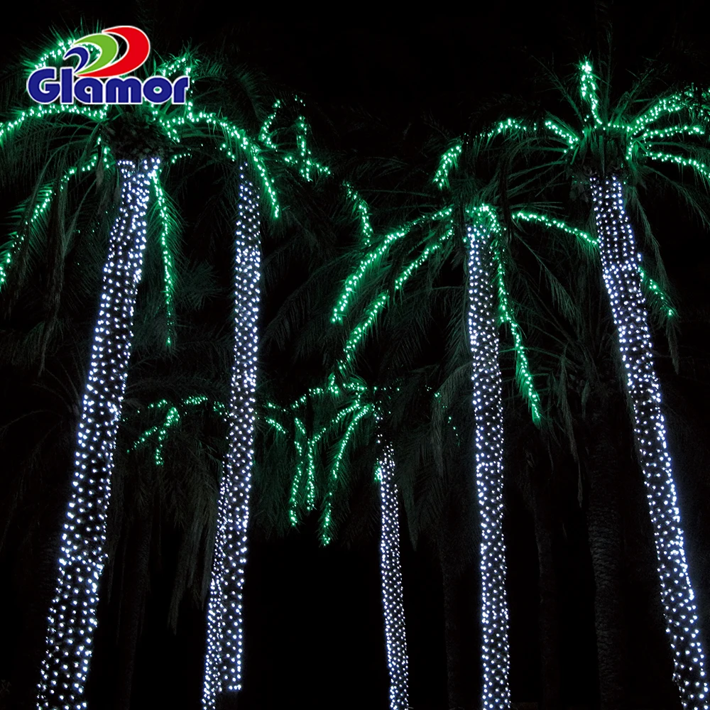 100-120V Outdoor IP65 Waterproof Christmas Decoration Rubber Cable LED Net Light Mesh Light for Lawn in Yard