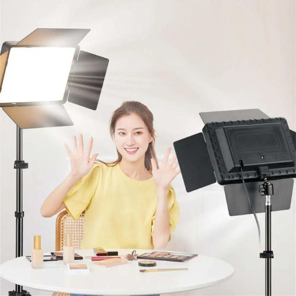 Bi-color Temperature Adjustable Video Led Light Box Photography Panel Camera Lighting
