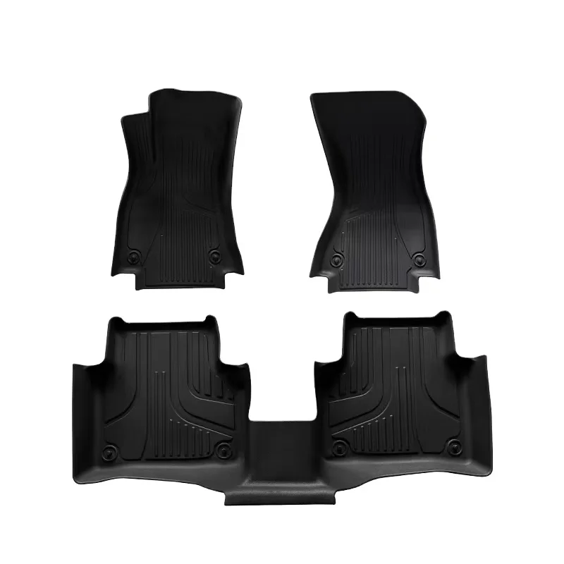 Liulong Factory Custom 3D TPE Car Mats 2024 TESLA Model 3 Model Y Non-slip Waterproof Rubber Carpet Auto Interior Accessories