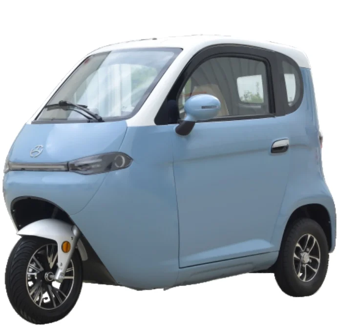 2022 EEC Trike 3 wheel electric tricycle Cabin Scooter 2 doors 3 seats for passenger or cargo