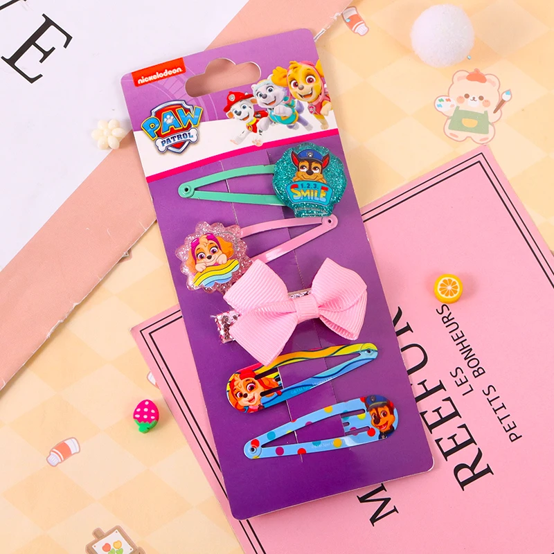 Summer European Girl Custom Girl Butterfly Hair Clip Accessories Kids Bow Hairpin Set