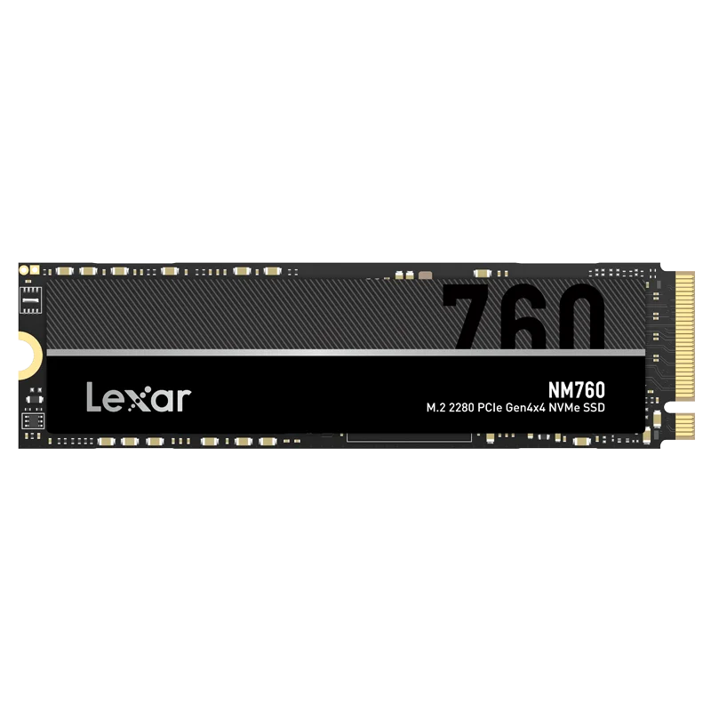 Lexar NM760 NVME 1TB 1 inch Internal Hard Disk PCle5.0 Four Channels SSD M.2 Internal Solid computer For PC
