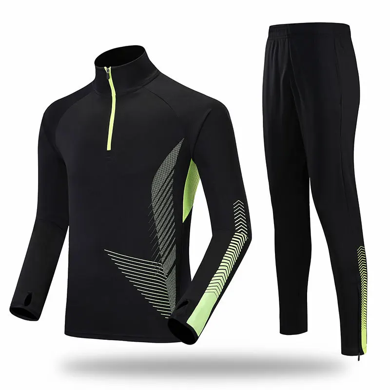 Blank New Design High Quality Tracksuits For Men Orange Tracksuits Custom Sportswear Set With Logo Running Suits