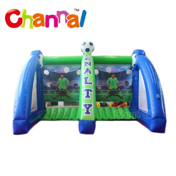 Inflatable Football Goal Portable Inflatable Football Shooting Target Post Gate Inflatable Soccer Shootout sport Game For party