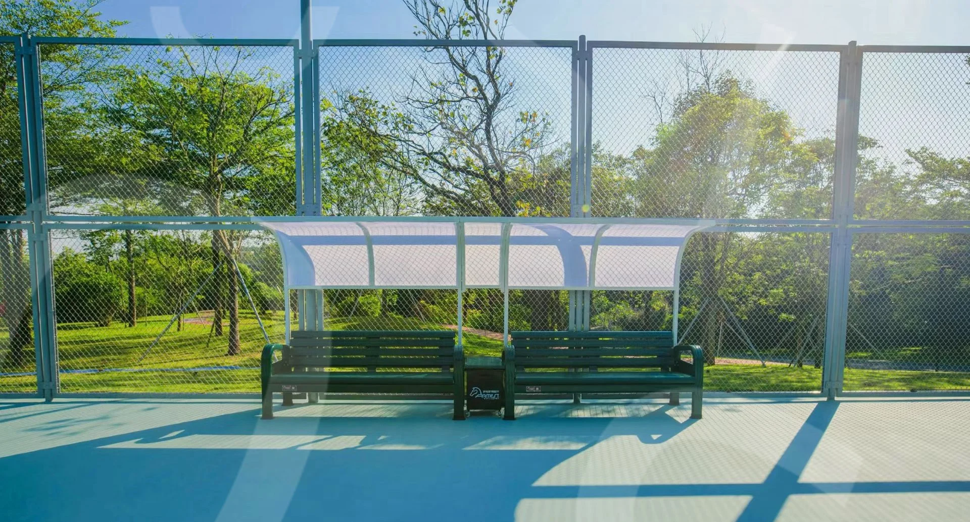 Osi Outdoor Tennis Court Play Tennis Sports Playground Q235 Steel Mesh
