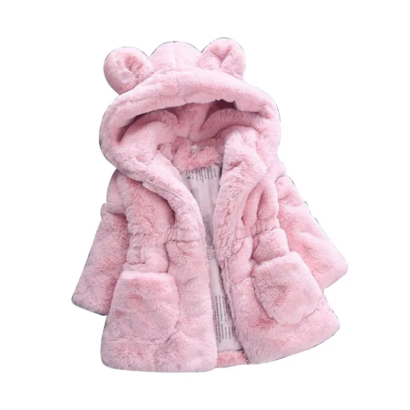 
Winter jacket for kids baby girl jacket pink bubble coat 