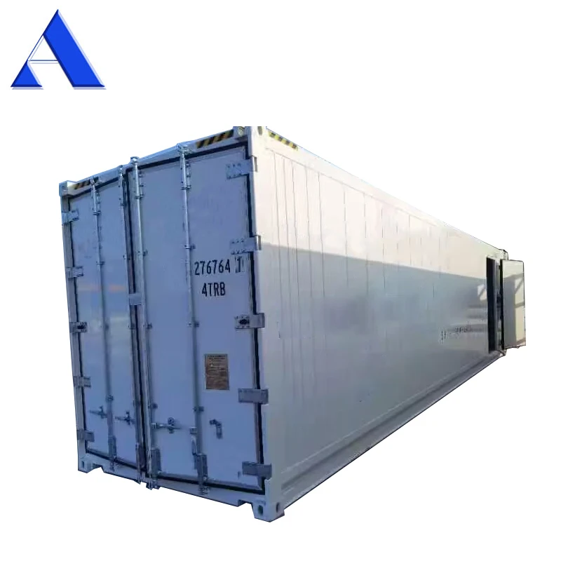 2 Room Dual Temperature 40ft Land Transportation Reefer Container