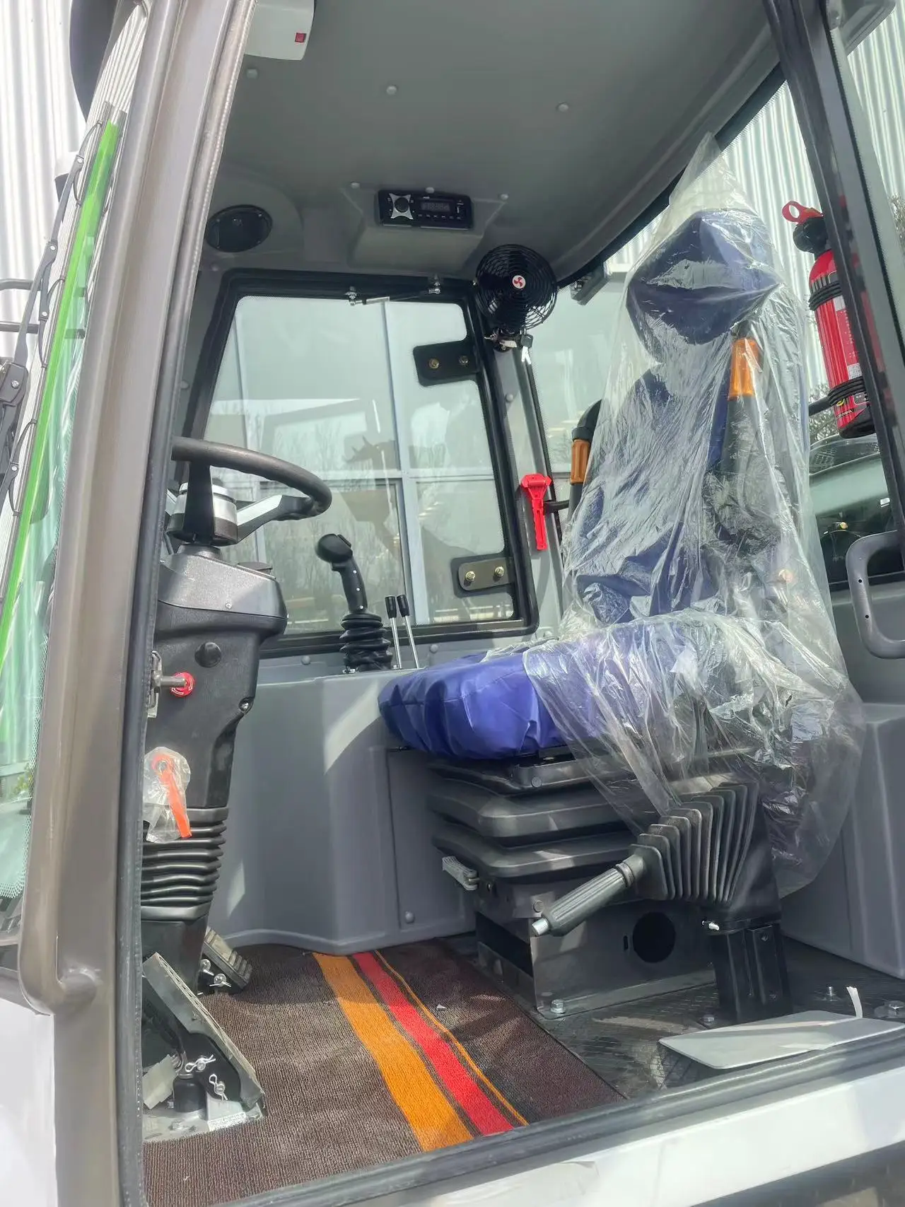 Euro Popular selling Electric joystick mini tractor loader 2ton telescopic wheel loader diesel engine 58kw