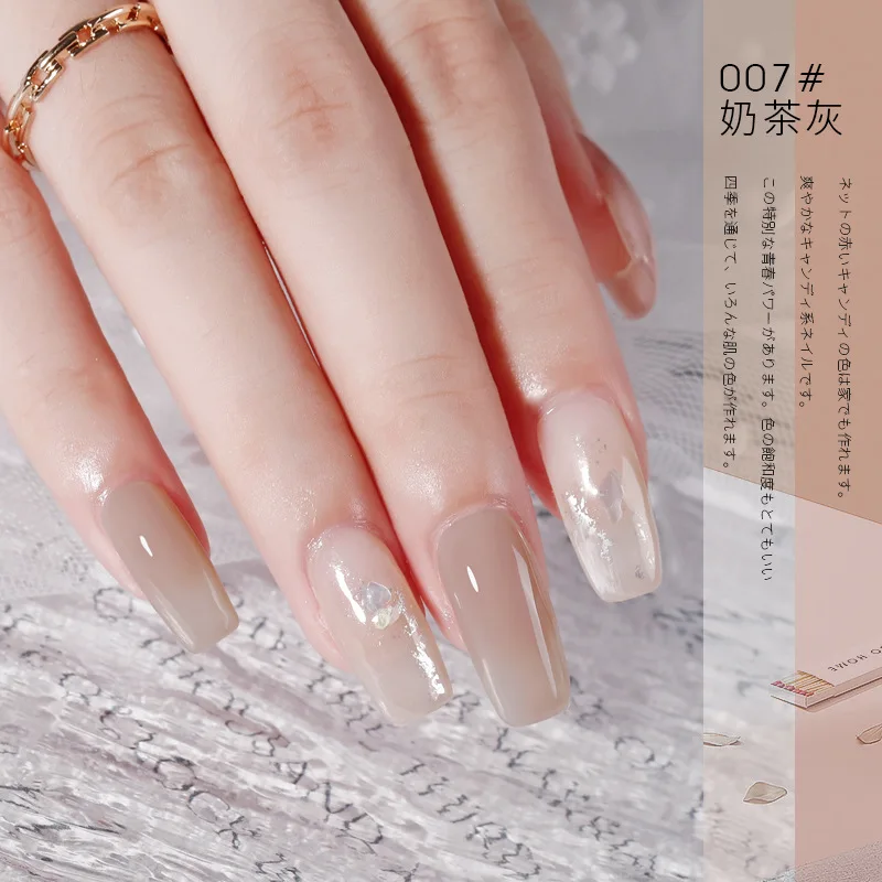 non toxic translucent gel transparent colour private label nails nail art uv led gel nail polish