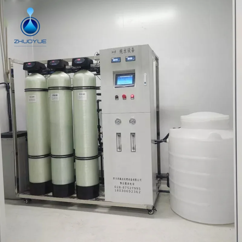 New Design China 250lph Hospital Medical CE SS RO Reverse Osmosis Deionized Water Treatment System Plant Price