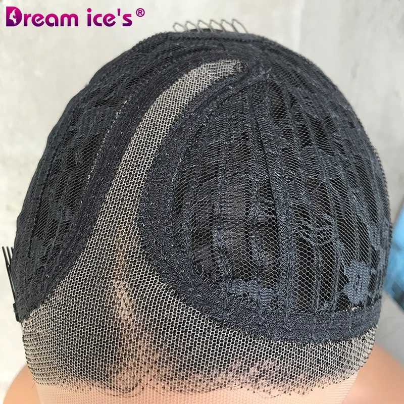 Wholesale Short Straight Pixie Cut Human Hair Wigs For Black Women 13*1 L Part Lace Brazilian Human Hair Lace Front Wigs