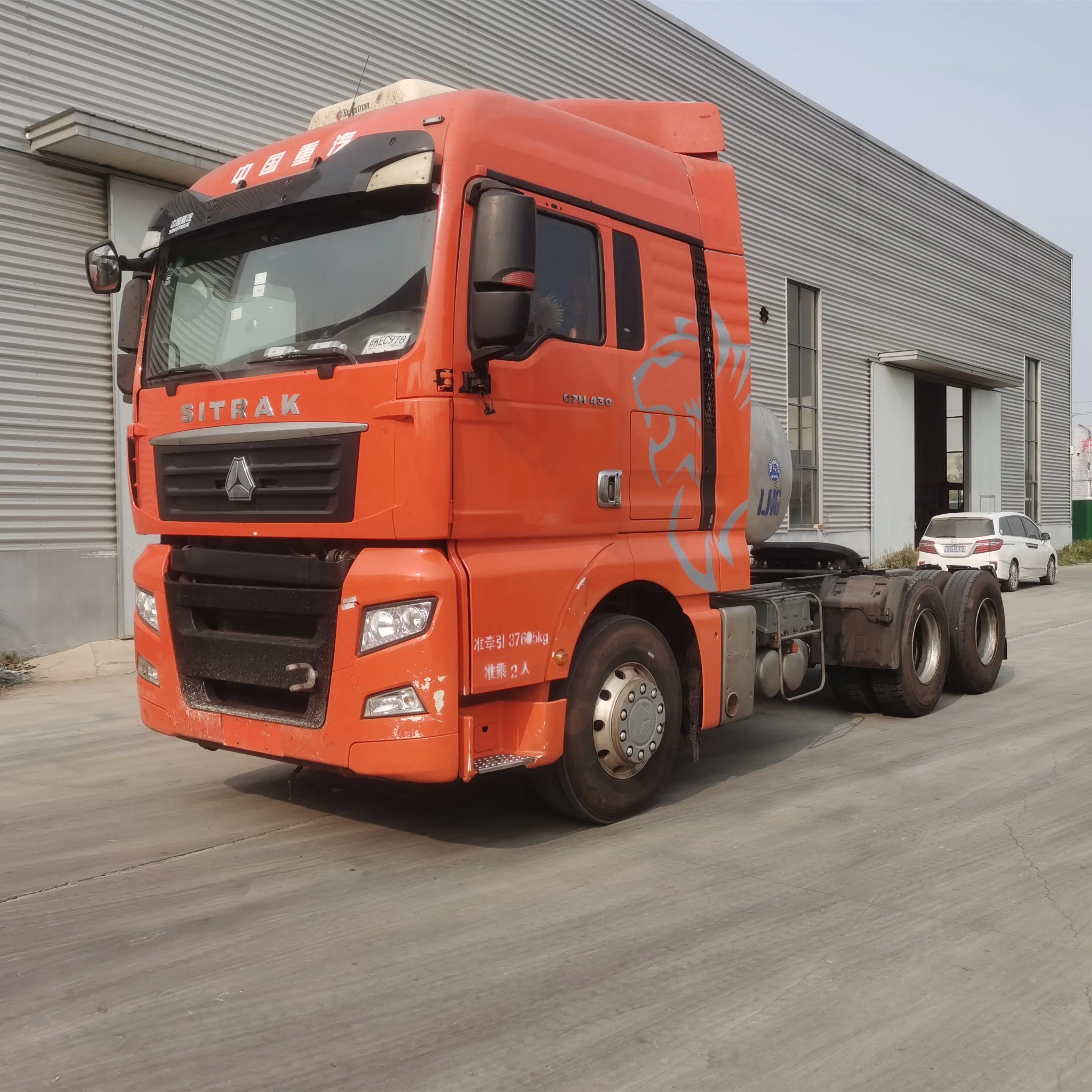Sinotruk SITRAK C7H 430HP Euro 5 Tractor Truck Direct Sale for Uzbekistan with 50t Load Capacity Left Hand Drive