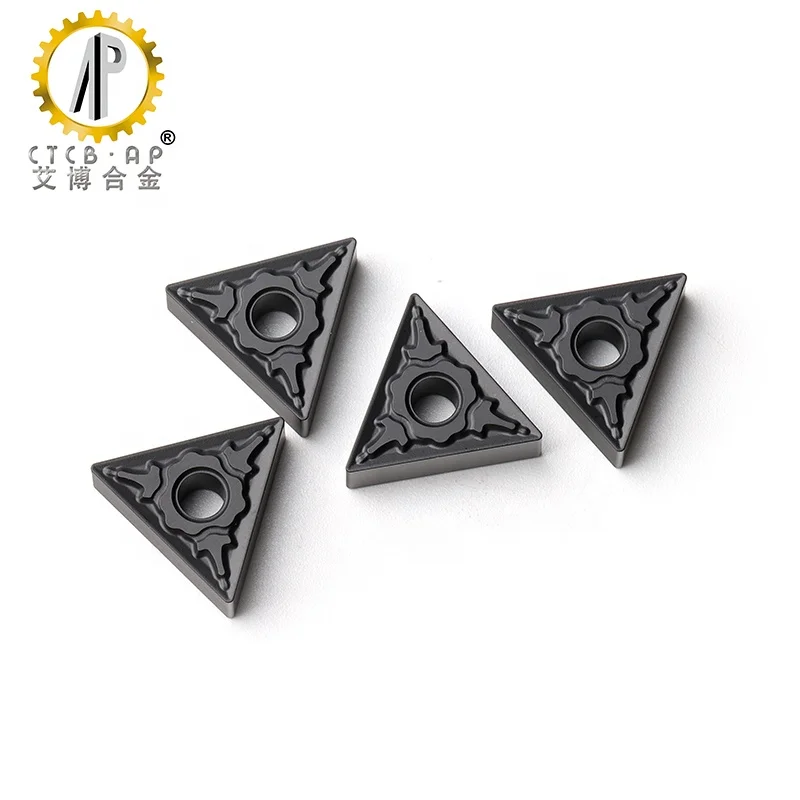 Tungsten Carbide Inserts External Turning Inserts On Lathes TNMG160404 TNMG160408 TNMG160412