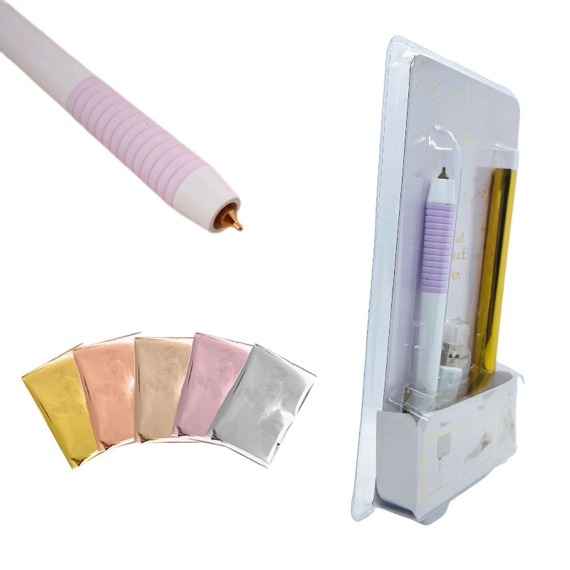 Hot Pen for Foil USB Power Hot Stamping Pen Foiling Craft Heat Active Tool Handwritten Quilling Wood Effect Better