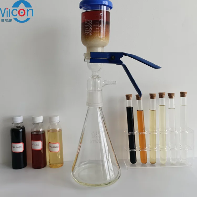 oil bleaching silica gel sand white granules decolorization agent for waste diesel oil