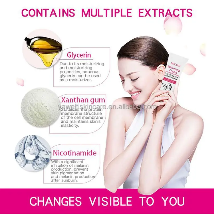 Body Care Underarm Private Parts Leg Moisturizing Body Whitening Cream