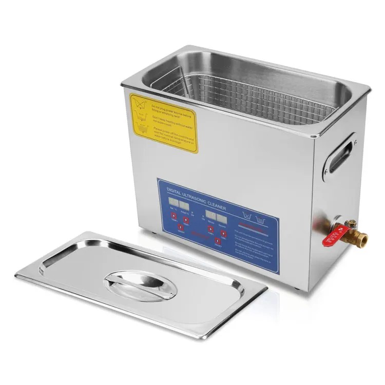 vevor 2L Power Adjust Degas Lab Medical Industrial Ultrasonic Cleaner 80 kHz Bath Metal DPF Oil Rust Injector Cleaning Machine