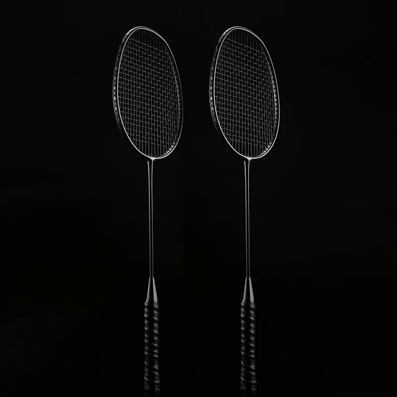 Professional Single High-Grade Badminton Racquet 3U 90G Carbon Fiber Badminton Racket with Carrying Bag
