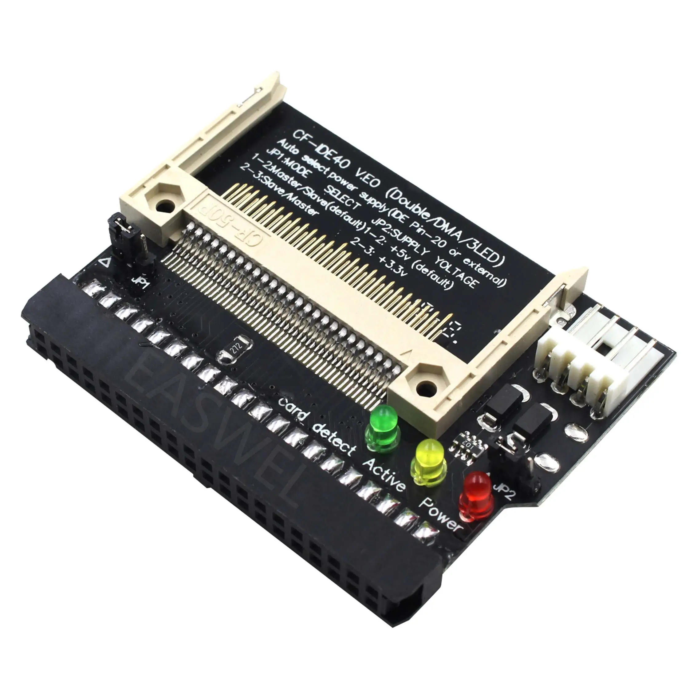 Compact Flash CF to 3.5 Female 40 Pin IDE Bootable Adapter Converter card