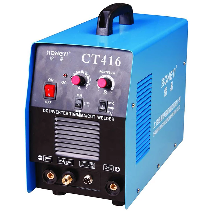 Shanghai Rongyi Mosfet Inverter DC Multi Functions TIG/MMA/CUT Welding Machine CT416