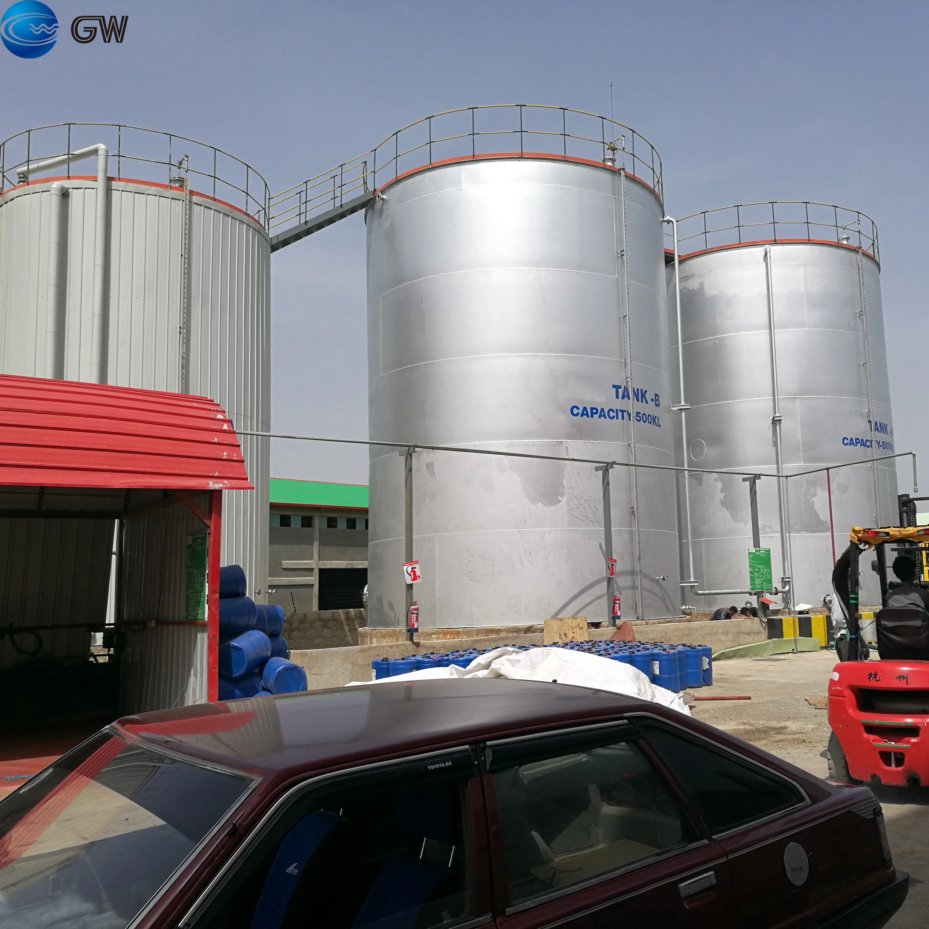 10 TPD Wet Method Of Liquid Sodium Silicate Production Line