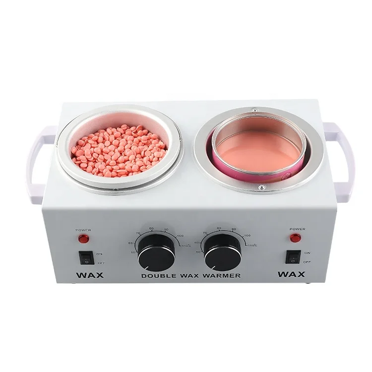 Factory Supply Depilatory Wax Heater Double Metal Hair Removal Machine for Beauty Salon