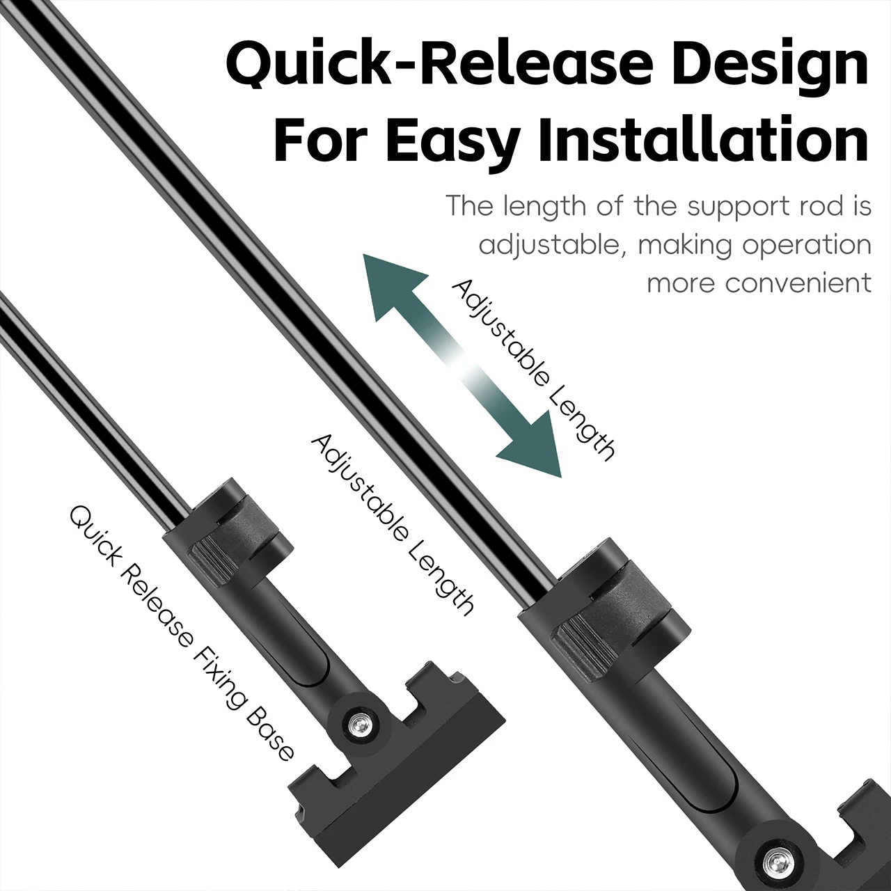 WEST BIKING Mountain Bike Front Rear Fender Quick Release Bicycle Fender Durable Lightweight Bicycle Mudguards