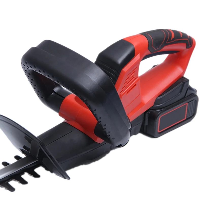 electric grass and hedge trimmer shear cordless 2 batteries rechargeable pruning electric hedge trimmer