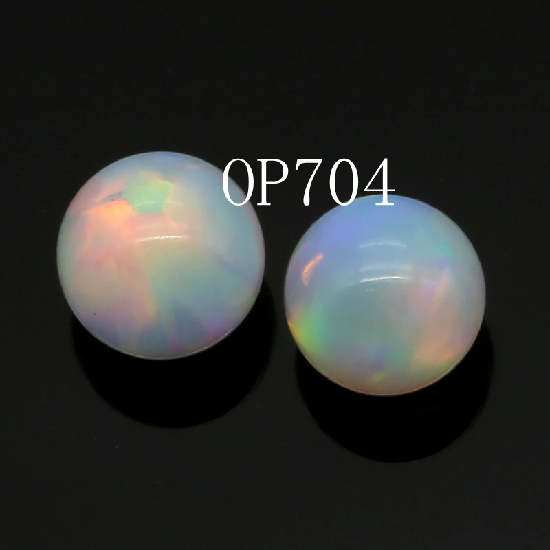 China Factory Price Ball Shape Resin Free Heat Resistant Opal Bead For Glass Crafts