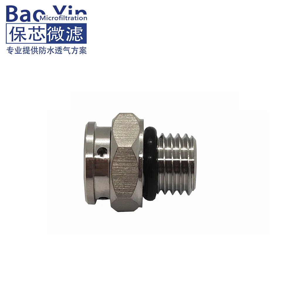 
304 Stainless Steel M12x1.75 waterproof vent plug breather 