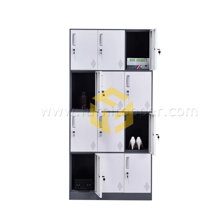 Commercial Furniture Metal Storage Locker Cabinet Steel Personal Belongings Locker For Gym School Office