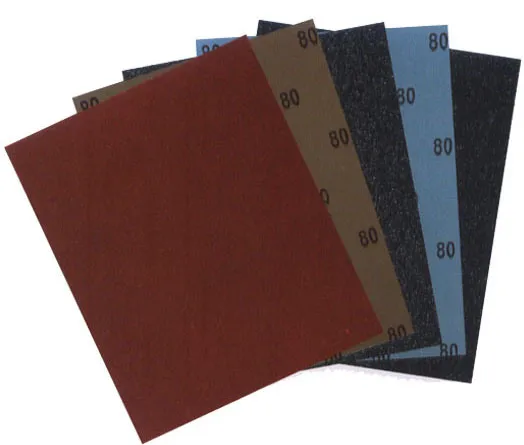 Waterproof silicon carbide latex abrasive sand paper 9'x11' grit 120 sanding paper 230x280mm emery paper