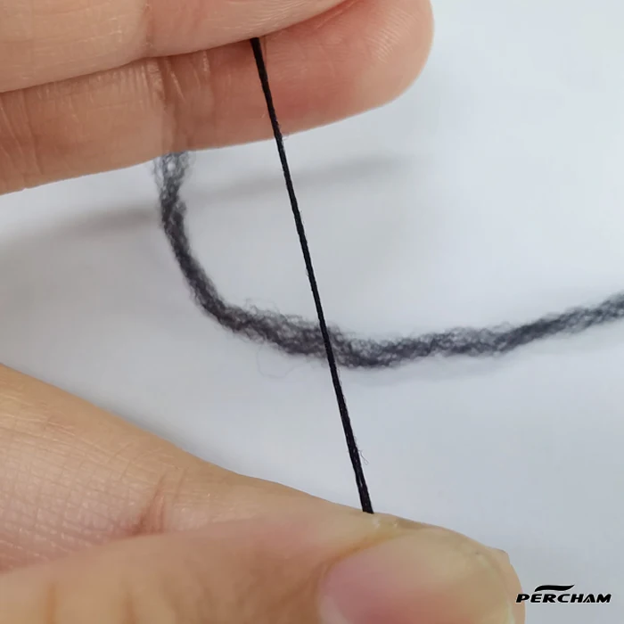 Manufacturer high strength bonded sports clothing nylon yarn 100D/2 nylon spandex elastic sewing thread