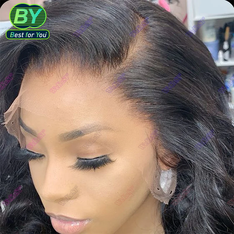 13x4 ушные до ушей кружевные фронтальные с детскими волосами предварительно выщипанные отбеленные узлы 4x4 2x6 5x5 13x6 6x6 7x7 360 кружевная застежка