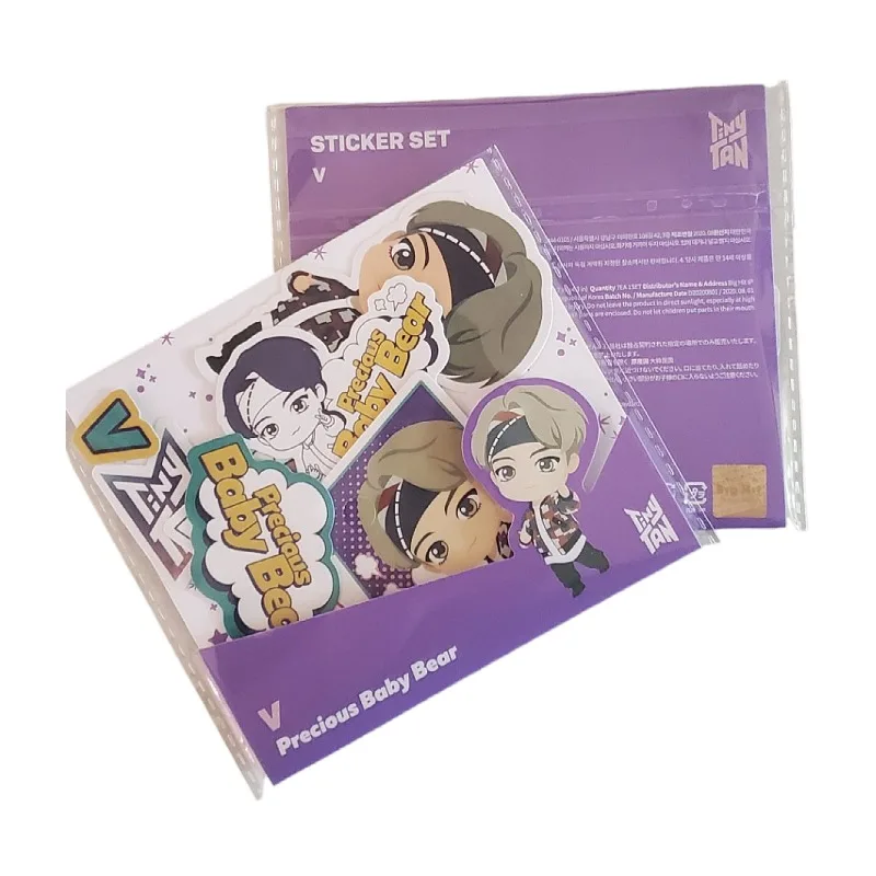 
BTS BTS stickers tinytan official with the surrounding cartoon Bang Bang Con 