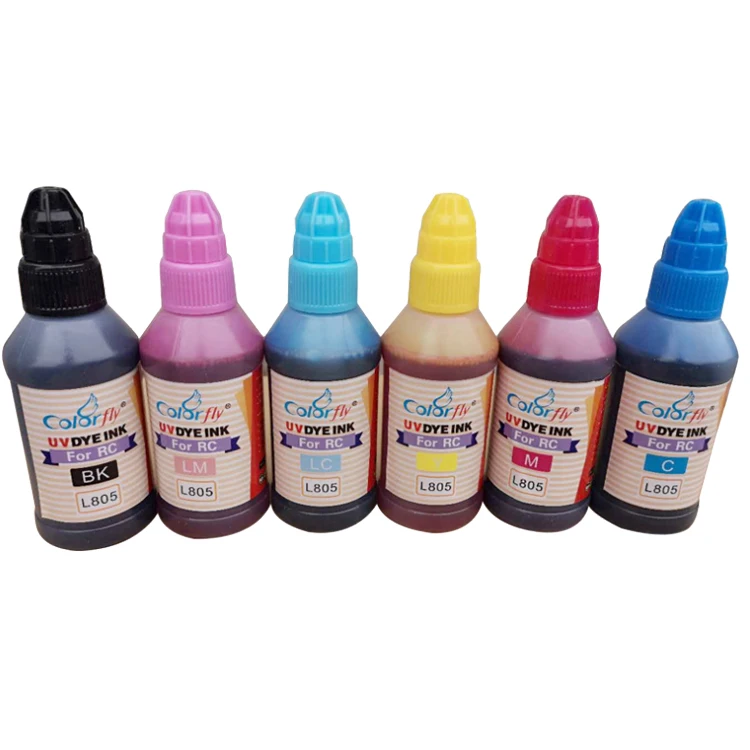 uv Dye ink  ultraviolet dye inks are suitable for sunscreen and light-resistant dye inks of EP printers