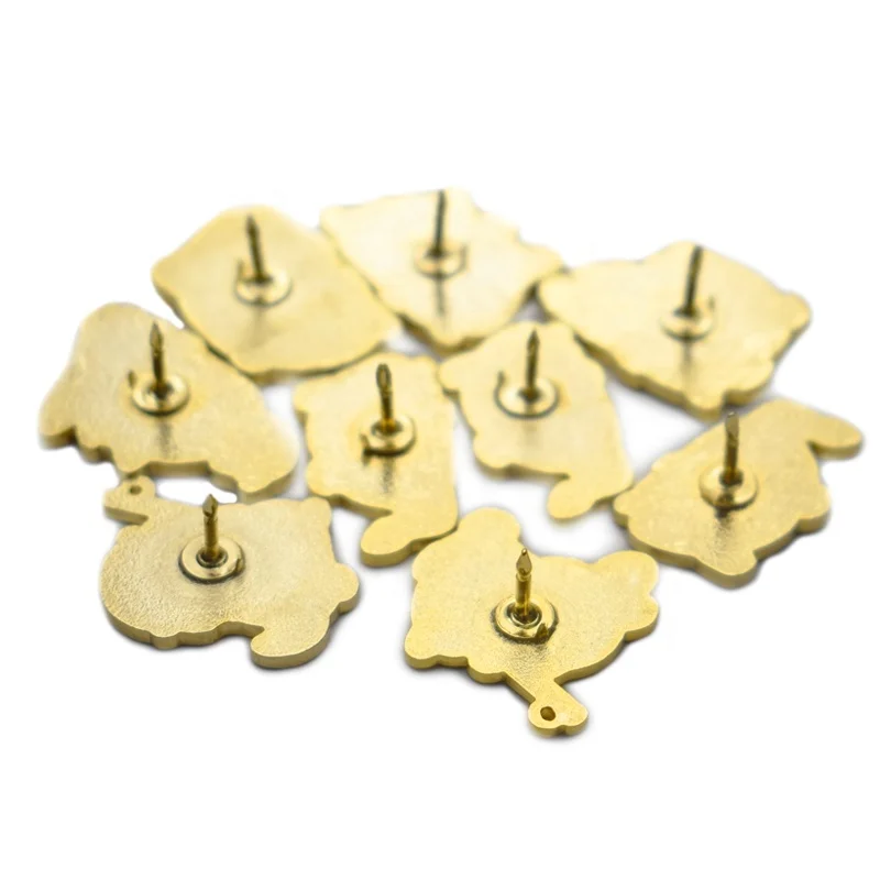 Hot sale of high quality imitation enamel metal gold plated aircraft model badges