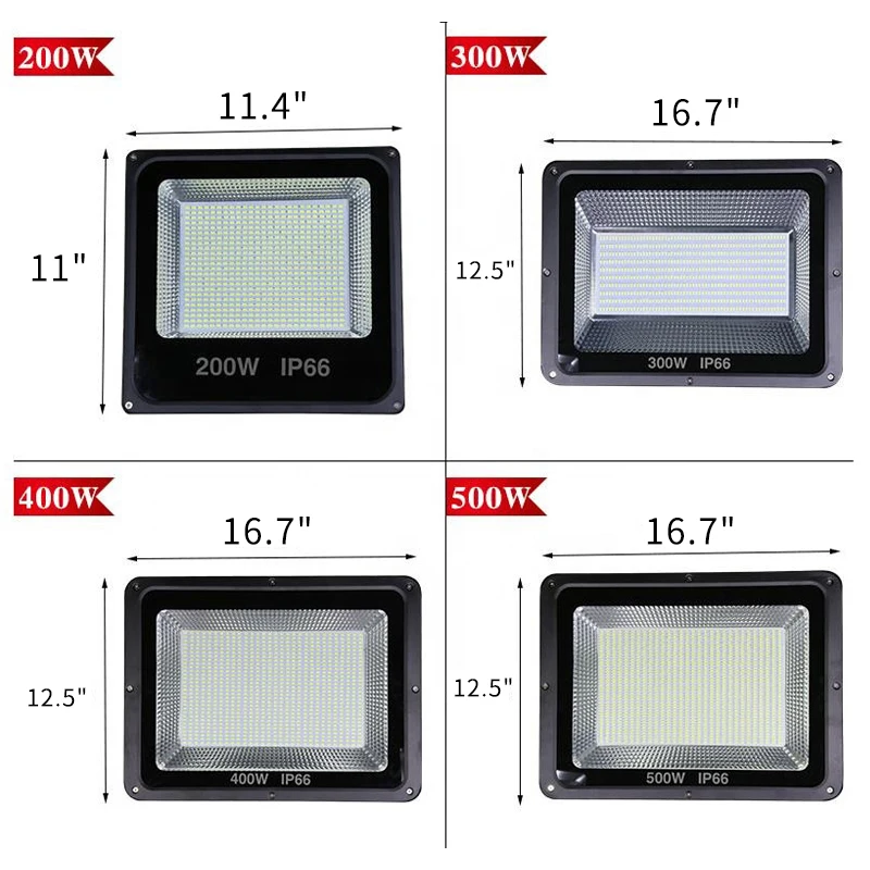 High Lumen Handy Brite Stadium Lighting Goods Flood Light Led Floodlight 50w 100w 150w 200w 300w 400w Aluminum 90 80 AC 85-265V