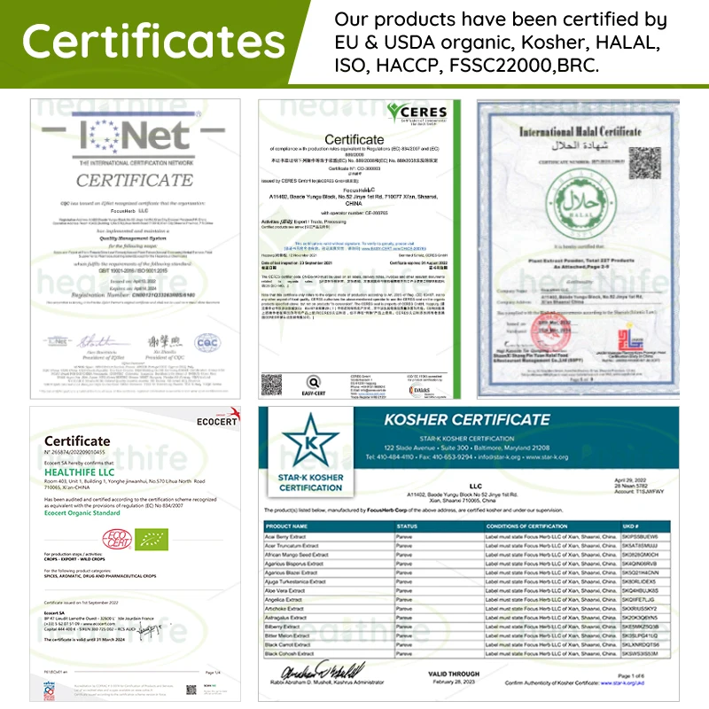 Healthife D Alpha Tocopheryl Succinate Powder 1185IU/g 1210IU/g Tocopherol Vitamin E