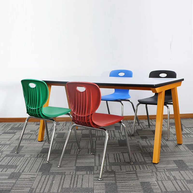 Wholesale Furniture School Children Plastic Chair Office Furniture Kindergarten Furniture Student Desk And Chair