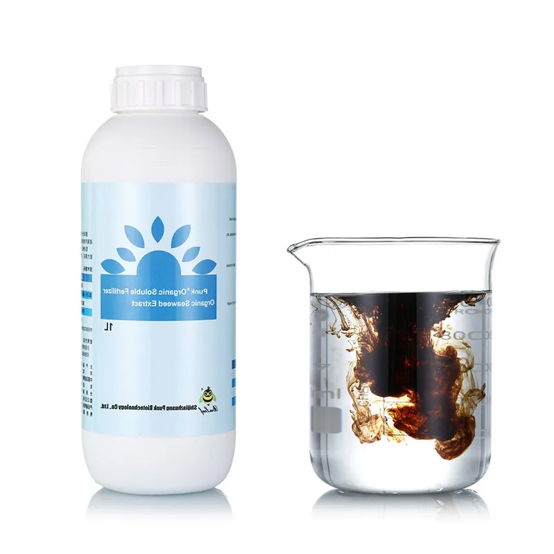 Sell at a low price seaweed extract liquid low price seaweed amino acid humic liquid 100% natural plant